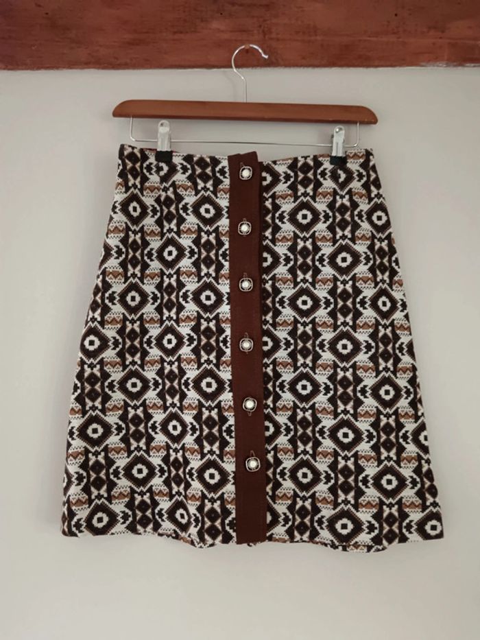 Ensemble trois pièces marron années 70 - photo numéro 16