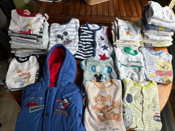 Lot de vêtement garçon du 1 au 18 mois