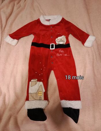 Pyjama Noël 18 mois