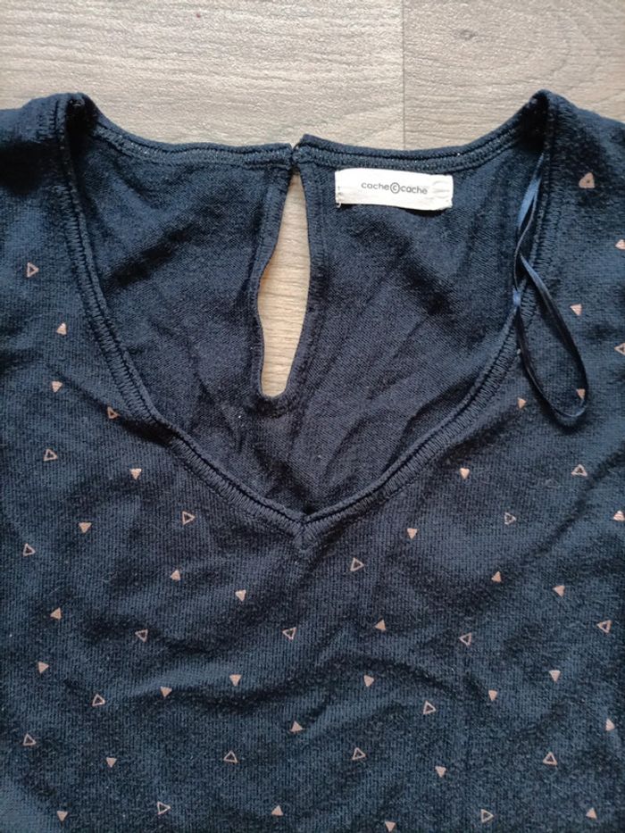 Pull fin cache cache taille s - photo numéro 2