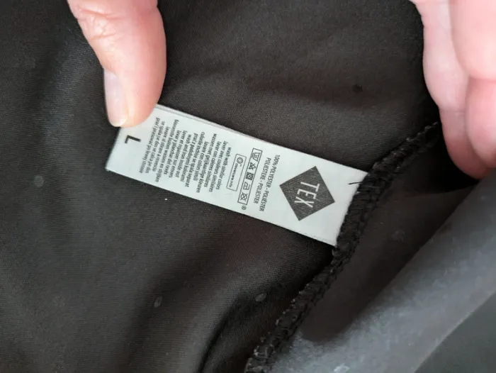 Caraco top a fines bretelles sarin et dentelle noir taille L Tex - photo numéro 4