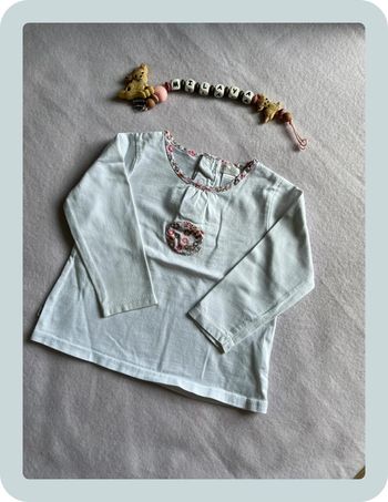 Tee shirt fille 12 mois