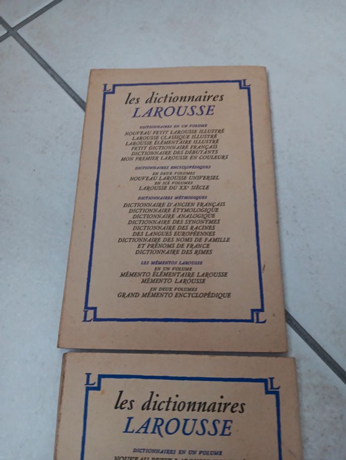 2 livres Fables choisies 1 et 2 de La Fontaine - photo numéro 5