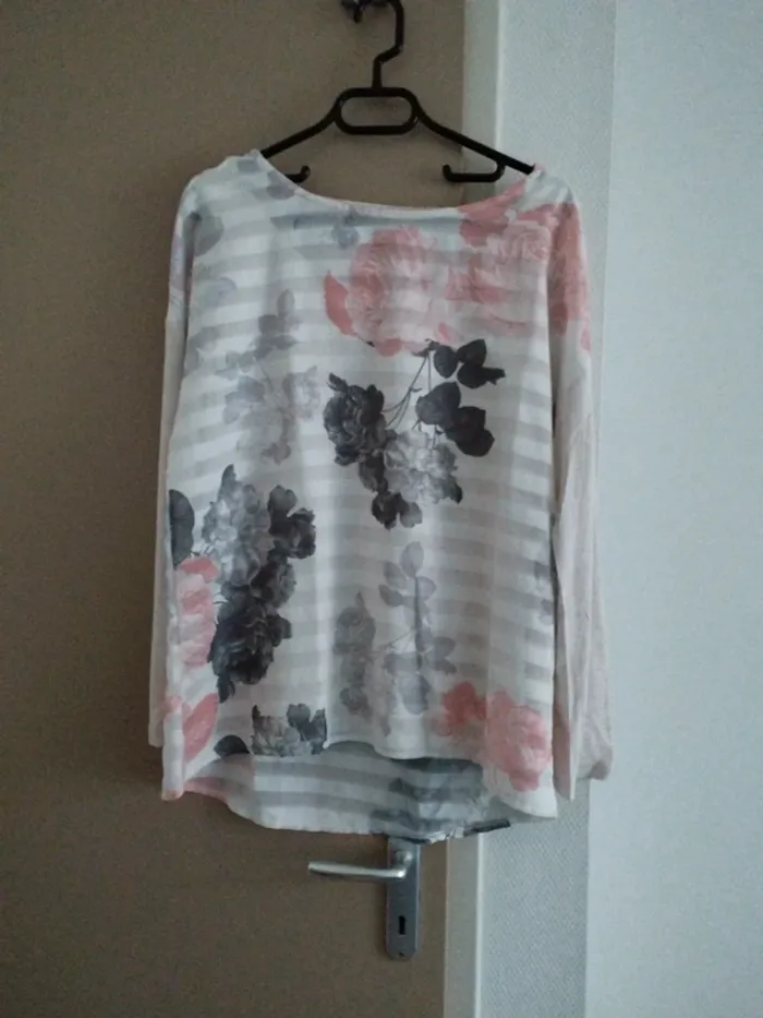 Blouse fleurie