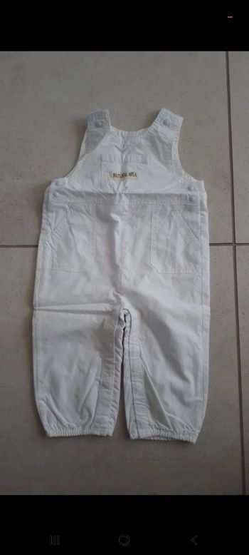 Salopette blanche