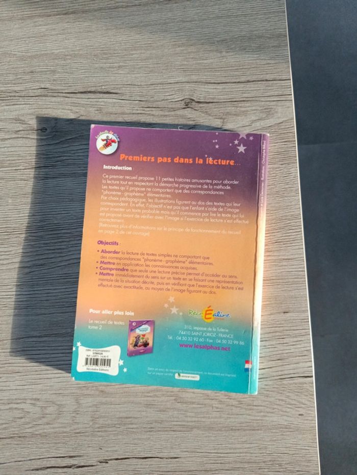 Livres les alphas : Mes premières lectures -alphas - photo numéro 4