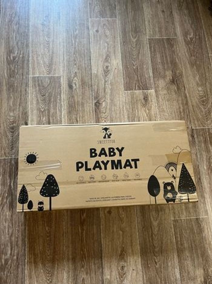 Tapis de jeu pliable réversible bébé neuf - photo numéro 5