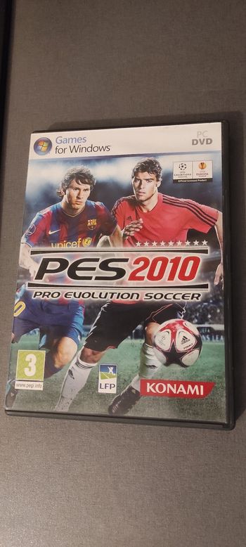 Jeu pc PES 10