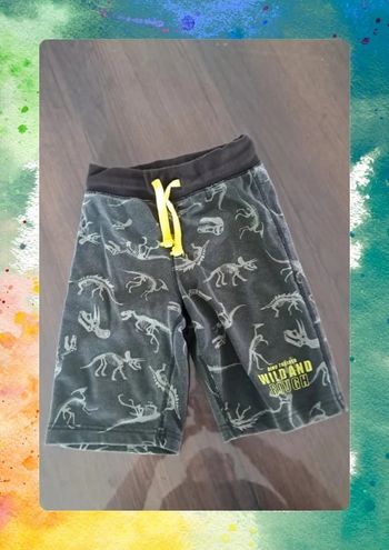 Pantacourt 8 ans dinosaure