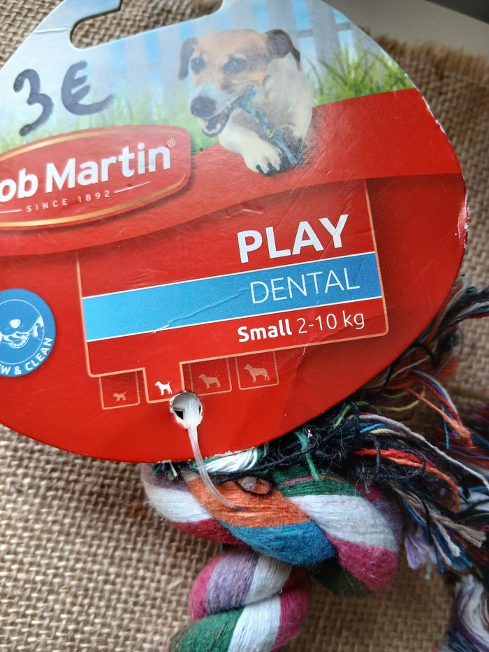 Lot de 3 jouets pour chien 2-10kg - photo numéro 3