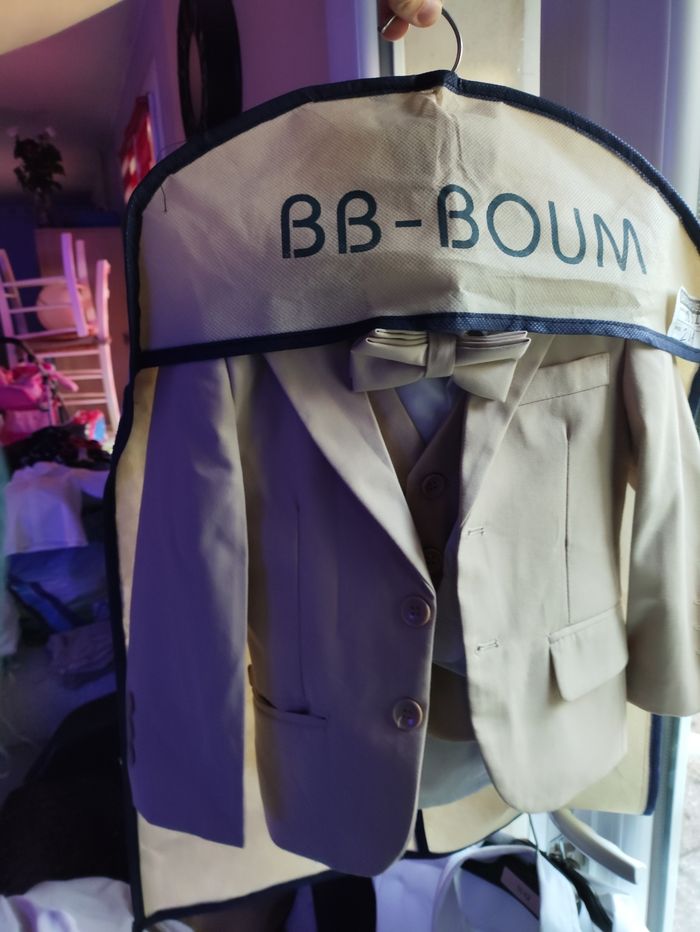 Costume enfant beige - photo numéro 2