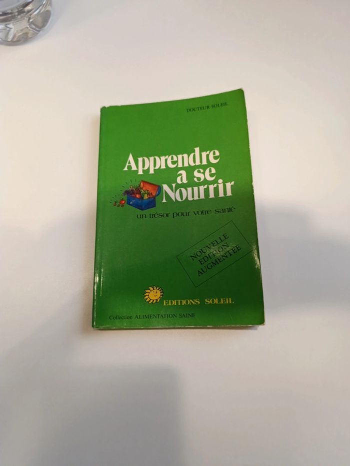 Livre Apprendre à se nourrir