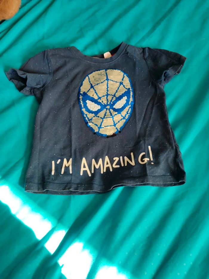 T shirt h&m spiderman - photo numéro 2