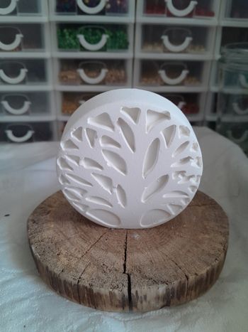 Arbre de vie en plâtre à peindre