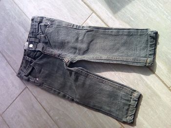Jean 12 mois gris foncé