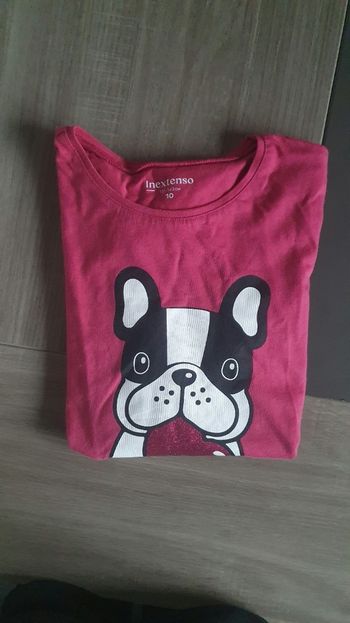 Pull fin  avec chien