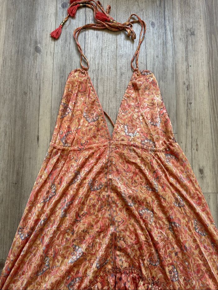 Robe dos nue en soie indienne taille unique neuf - photo numéro 4