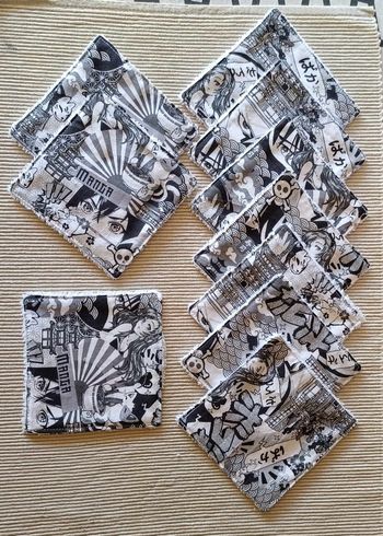 Lingette lavable manga