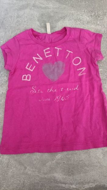 Tee-shirt manches courtes bébé fille 12 mois