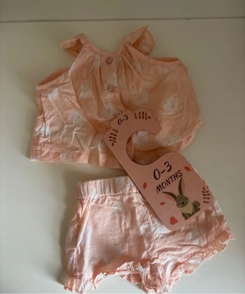 Ensemble bébé fille été