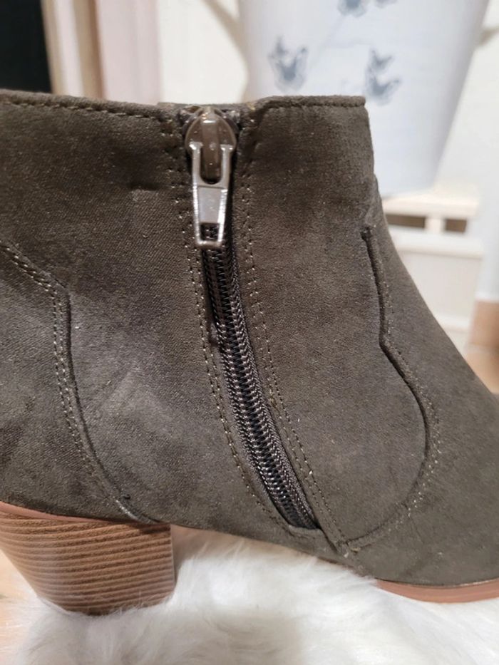 Bottines kaki - photo numéro 7