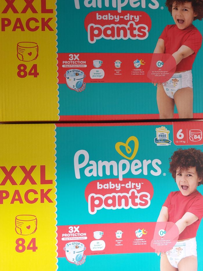 Couche pampers taille 6