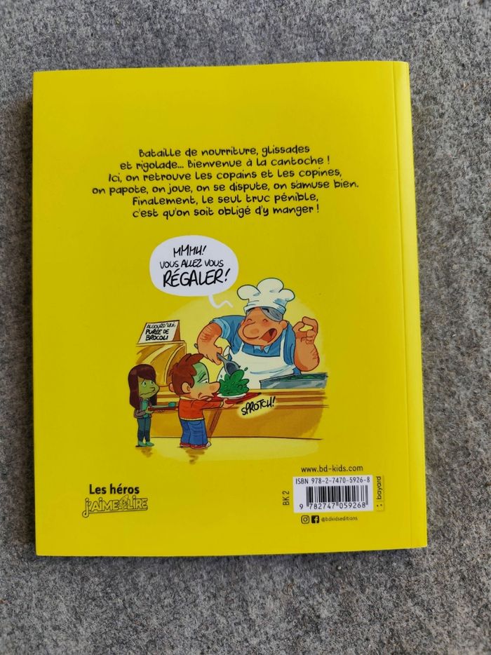 Bd livre la cantoche tome 1 premier service - photo numéro 2