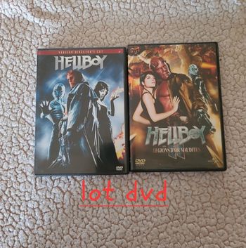 Lot dvd hellboy 