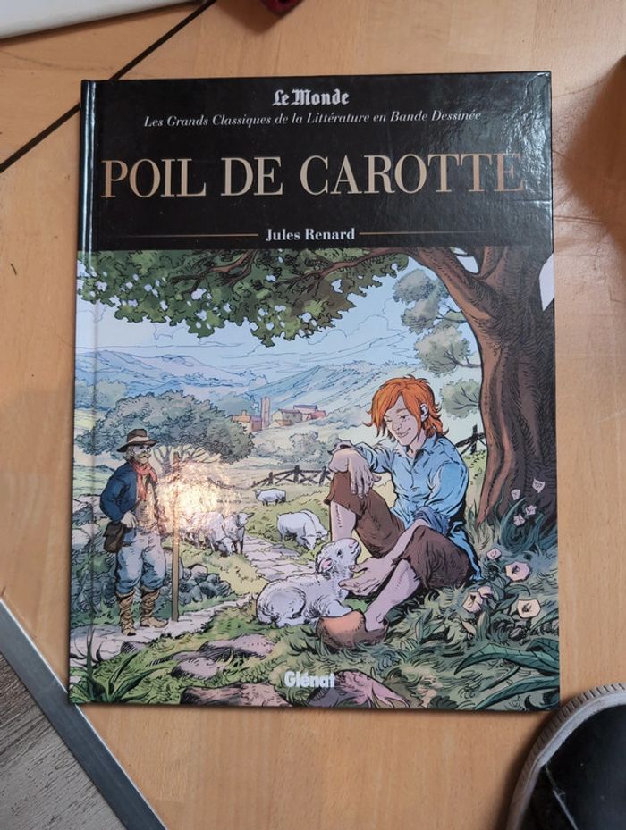 Livre poil de carotte neuf