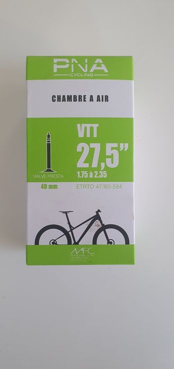 Chambre a air 27,5 pouces