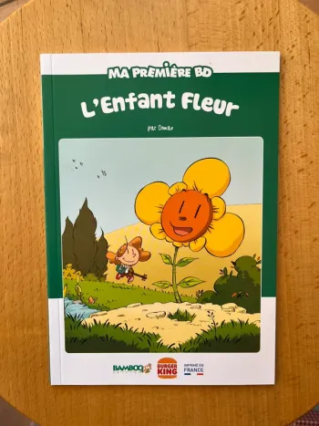 Livre première bd l’enfant fleur