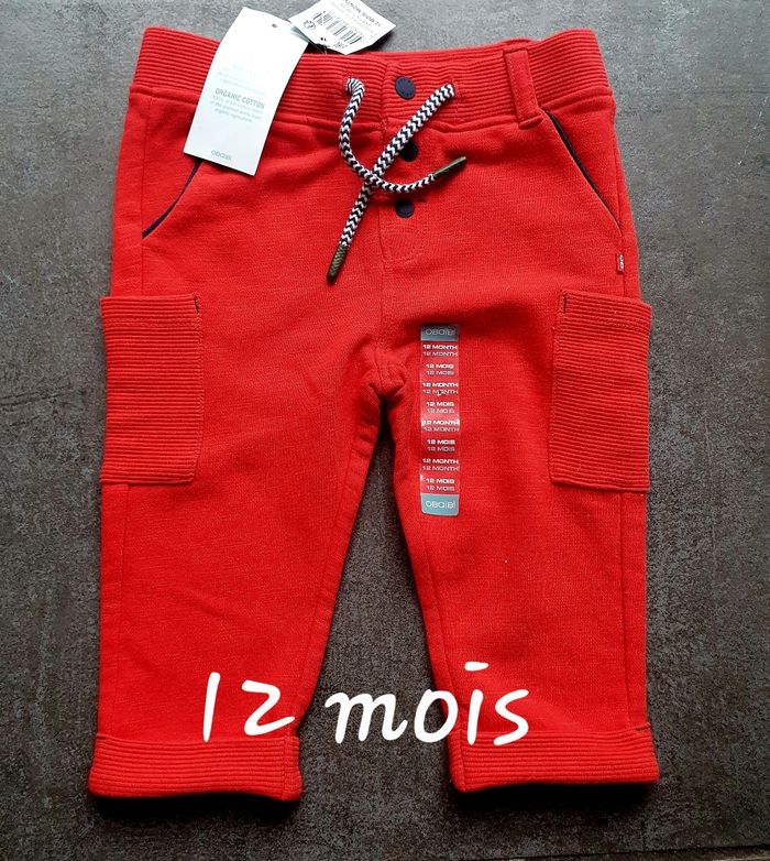 Jogging façon pantalon bébé neuf 12 mois