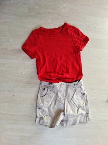 Short et tee-shirt 5ans 