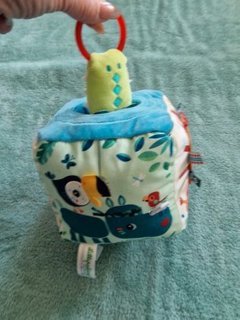 Cube sonore tissu