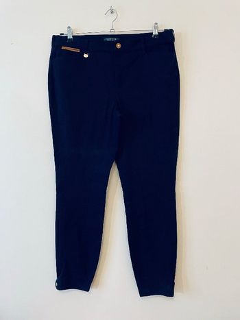 Pantalon droit Ralph Lauren bleu marine T48