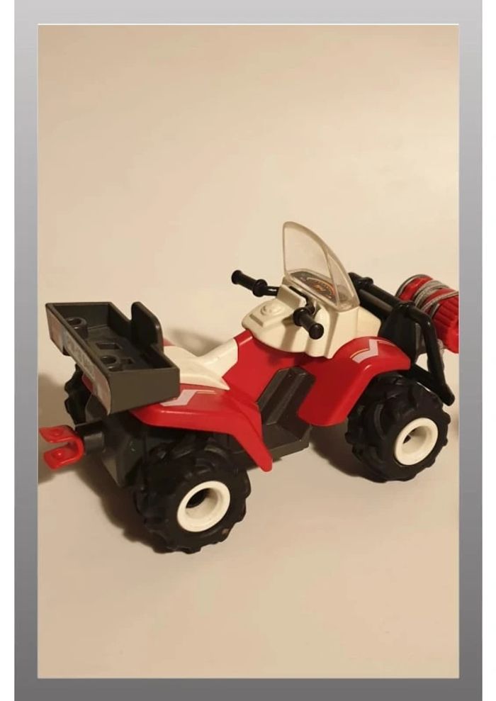 Quad avec 3 personnages playmobil - photo numéro 3