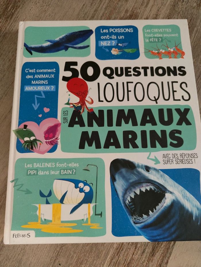 Questions animaux marins