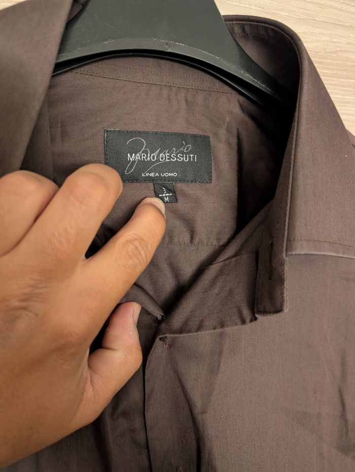 Chemise homme taille M, Mario Dessuti, en très bon état - photo numéro 2