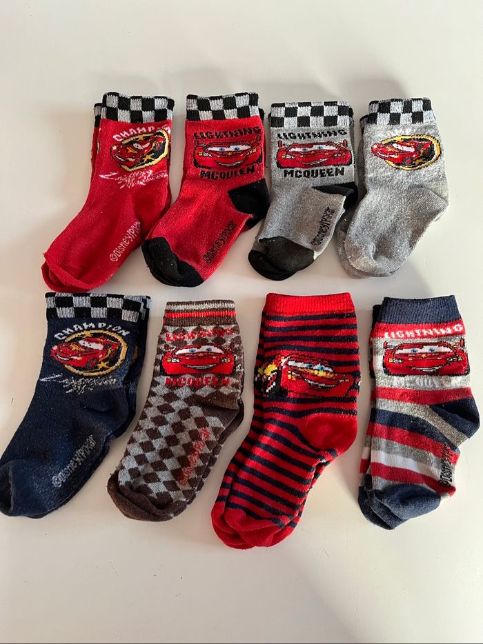 Lot de 8 paires de chaussettes Cars