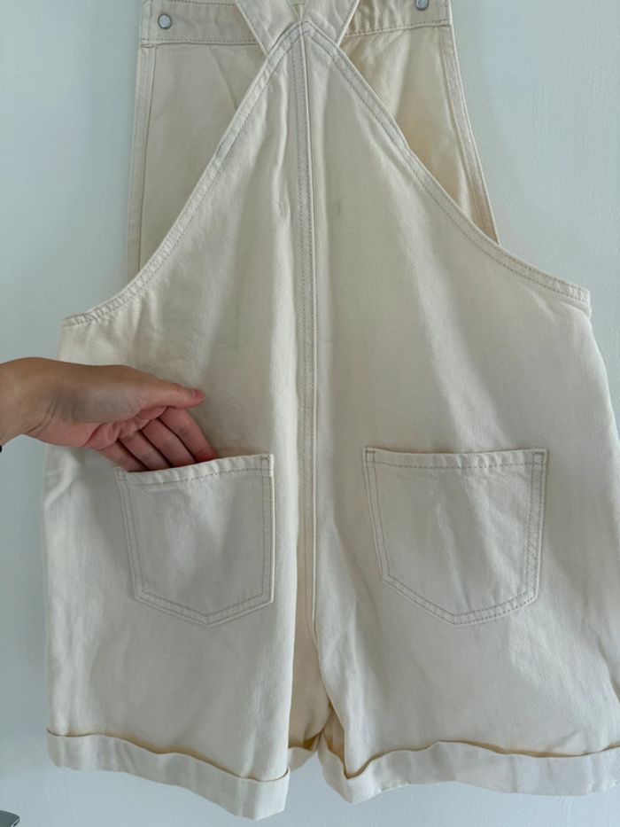 Combi short en jean / Taille 40 - photo numéro 4