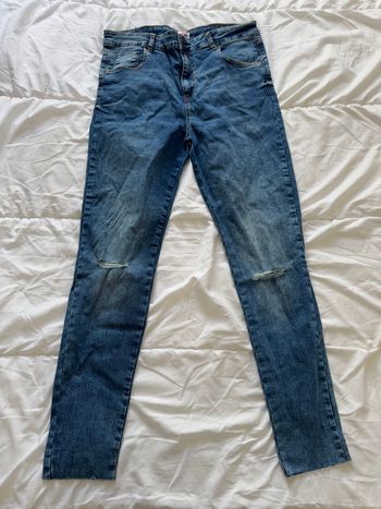 Jean slim troué femme mim