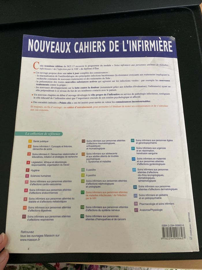 Soins infirmiers aux personnes atteintes de maladies infectieuses - photo numéro 2