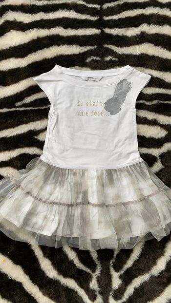 Robe tulle 3 pommes 3 ans