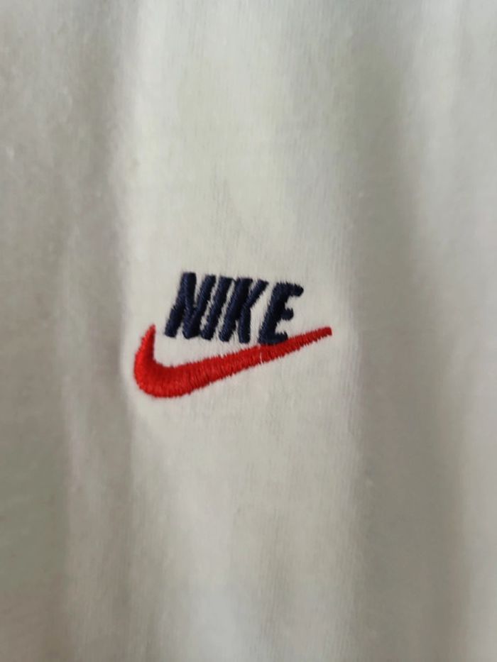 T-shirt long uni blanc Nike L - photo numéro 3