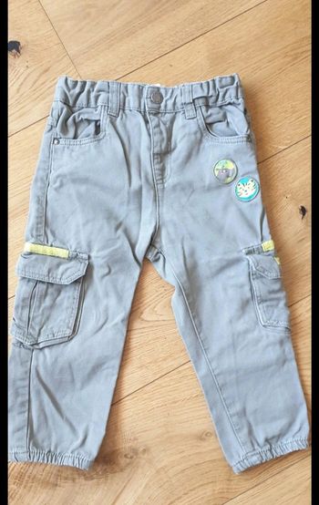 Pantalon toile tigre 24 mois