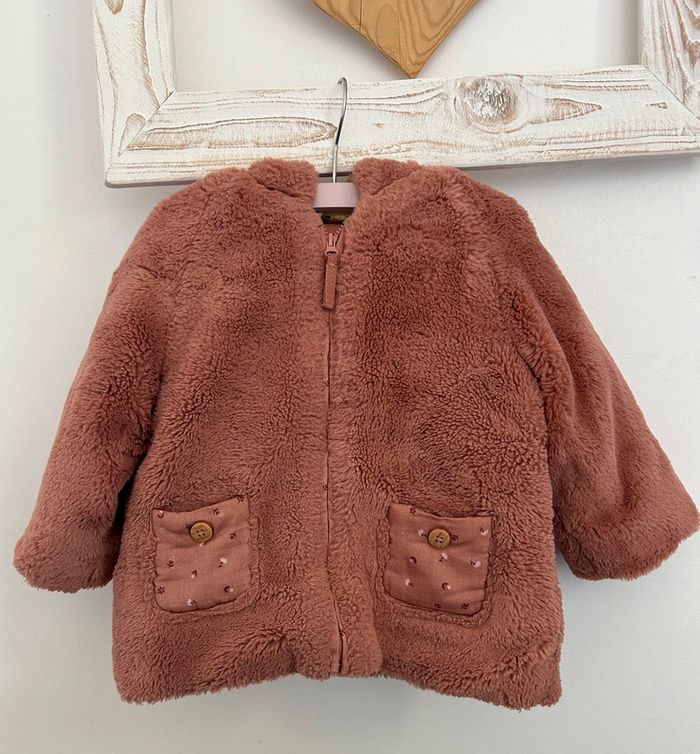 Manteau d’hiver fille 18 mois