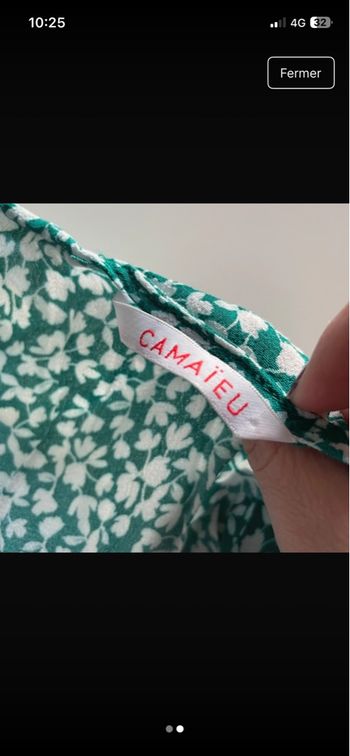 Teeshirt fleuri fluide