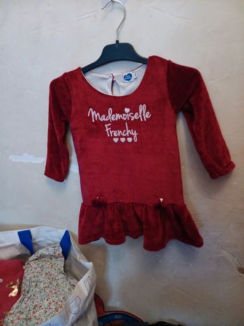 Robe douce 18 mois mots d'enfants