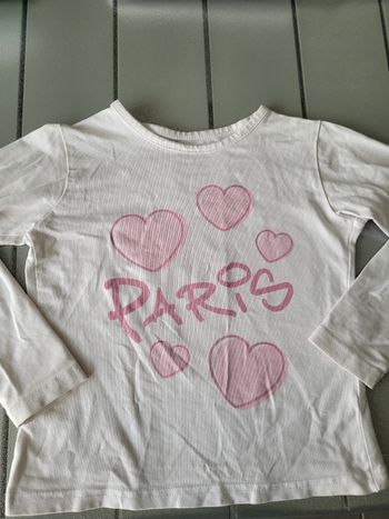 t shirt manches longues little taille 6 ans