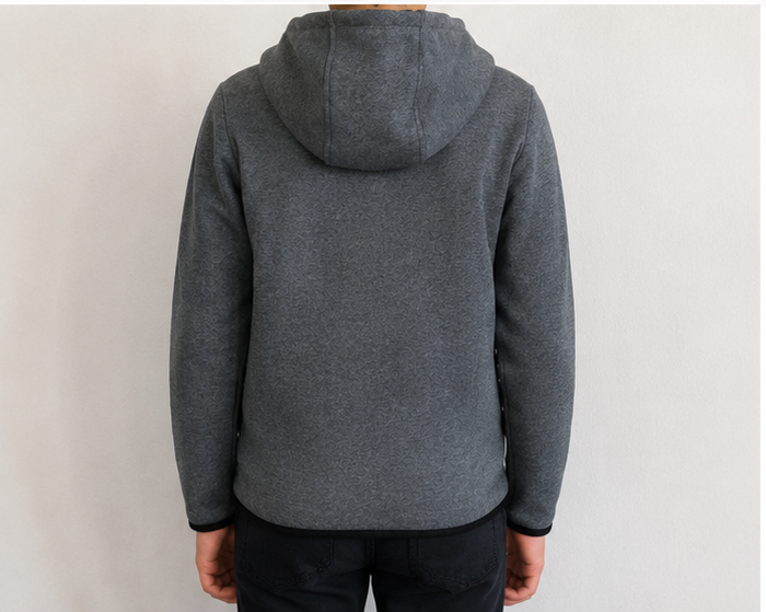 Veste grise à capuche enfant Softs - photo numéro 3